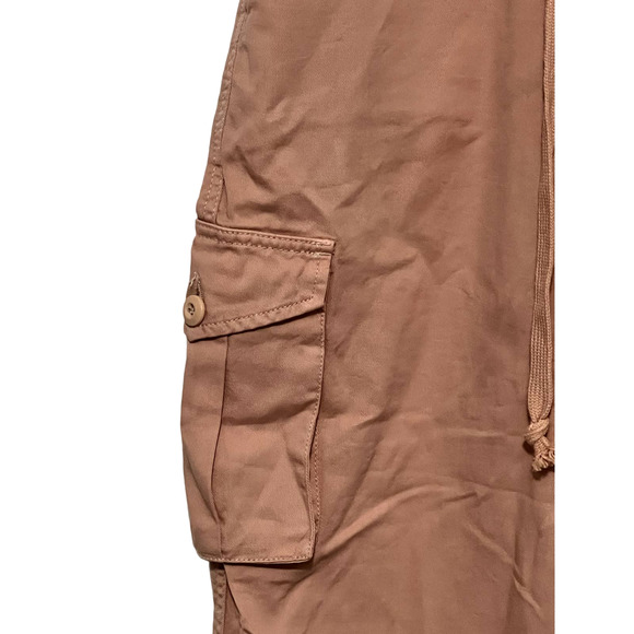 Blank NYC Rose drawstring jogger Paperbag waist cargo pants size 28 NWT - Picture 3 of 8